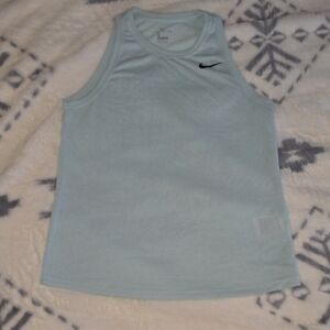 Womens Nike Light Blue Tank Top